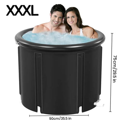 Multi-level Portable Bathtub For Outdoor Gym Treatments