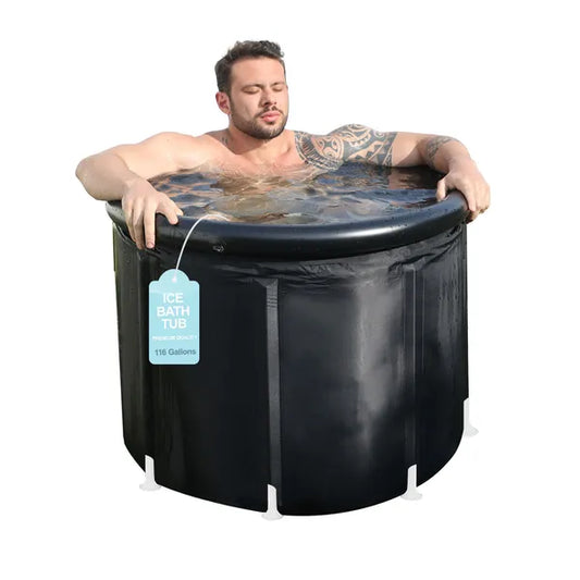 Multi-level Portable Bathtub For Outdoor Gym Treatments
