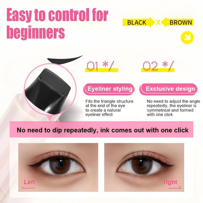 PAGE VINE Winged Eyeliner Stamp Pen