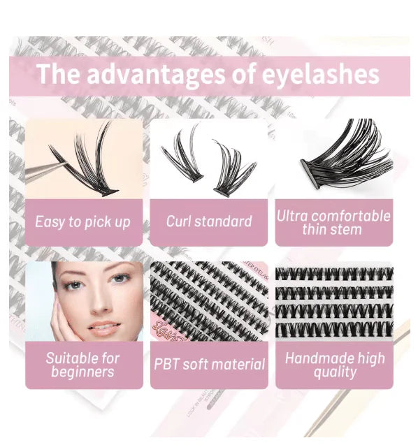 DIY Lash Extension Kit 168pcs