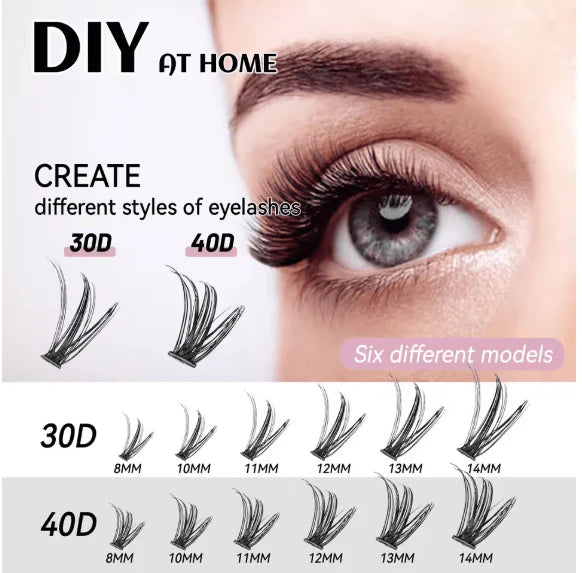 DIY Lash Extension Kit 168pcs